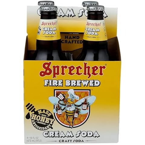 Sprecher Vanilla Caramel Creme Soda 16 oz. 4 pk Cover