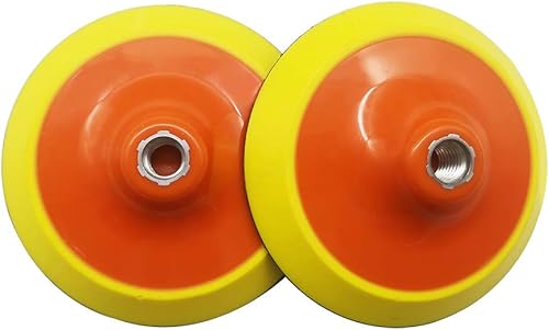 Miniatura 7 de SENRAY Almohadillas de pulido de gancho y bucle de 7 pulgadas Placa de respaldo de rosca de 58 "para máquina pulidora rotatoria