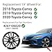 Replacement 19 Inch Wheel For Toyota Camry XSE XLE LE SE OEM Style Aluminum Alloy Rim for 2018 2019 2020 | 19x8