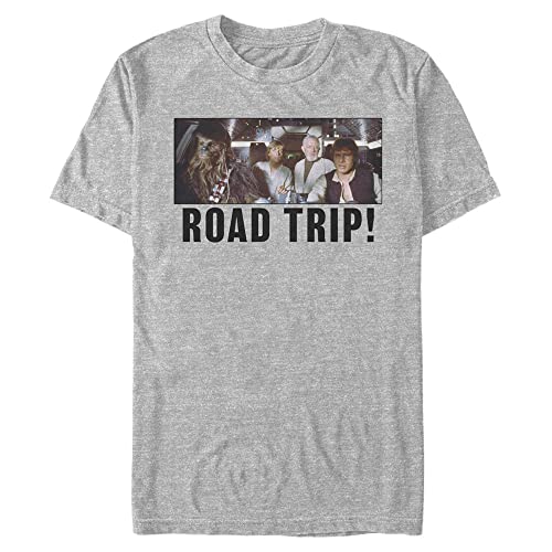T-Shirt Homme Star Wars Voyage en Voiture en coton confortable