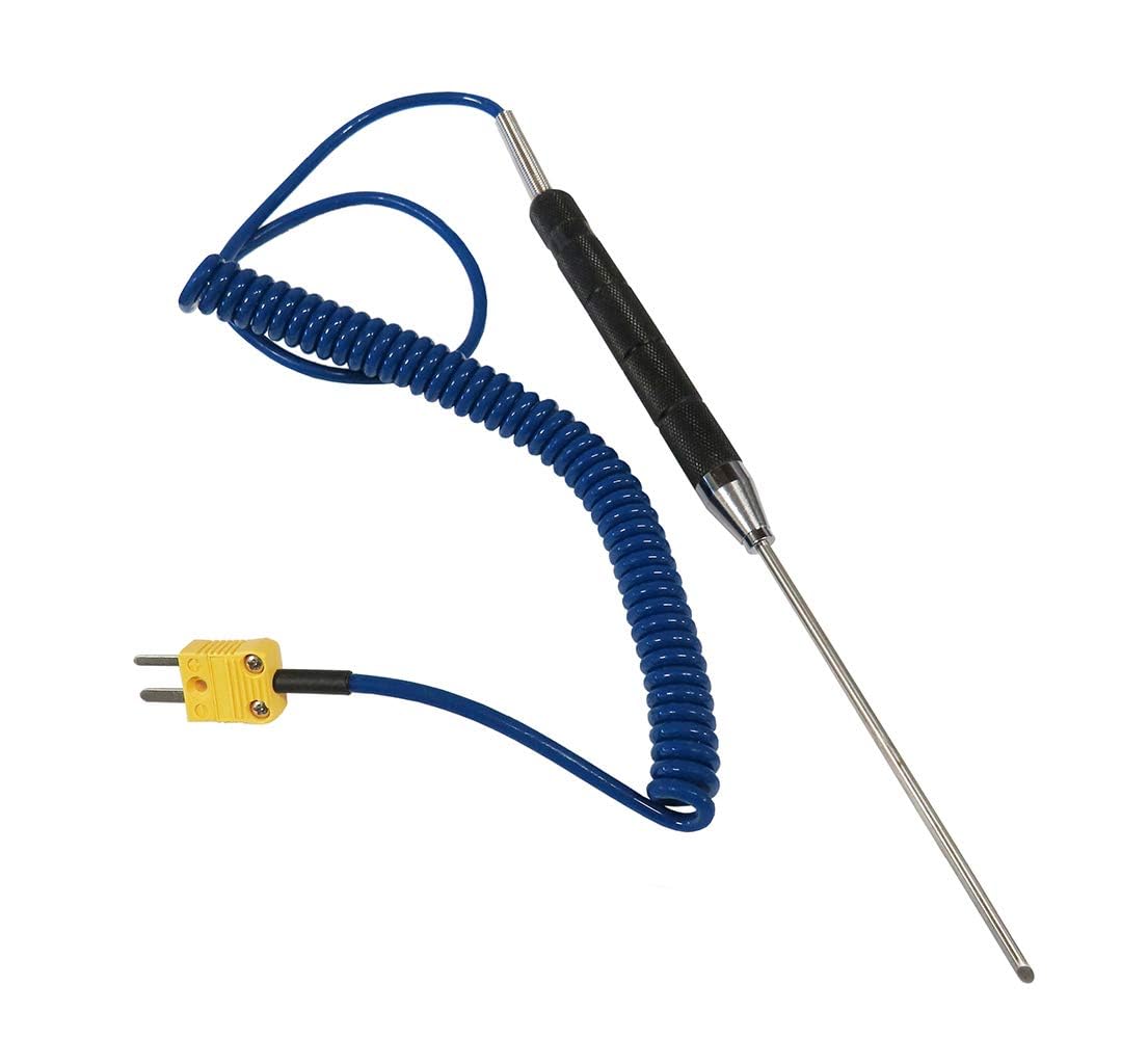 Sper Scientific Type K Penetration Thermometer Probe (Large) 800066 - Accurate -50°C to 400°C Temperature Sensor for Food and Industrial Use - 4 pc