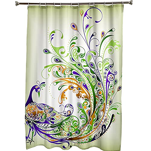 Rideau de douche phénix 120x180 anti moisissure violet