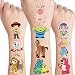 Toy Inspired Story Birthday Party Supplies, 34Pcs Temporary Tattoos Party Gifts, Removable Fake Tattoo Stickers for Goody Bag Treat Bag Stuff for Toy Inspired Story Birthday Decorations