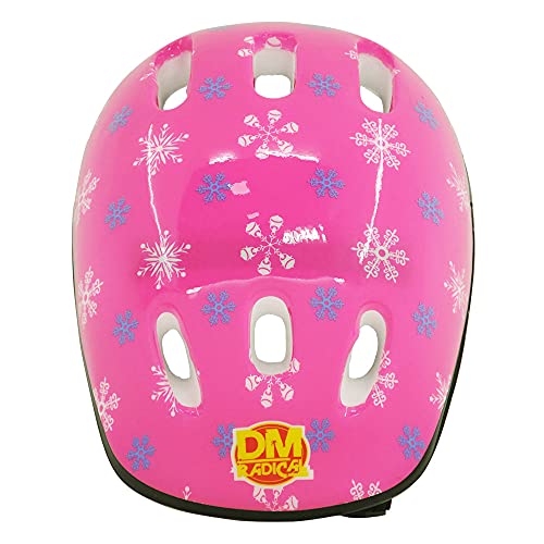 DM Toys Kit de Proteção Radical Plus Infantil Star Pink M 55-59cm, Radical, DMR5489