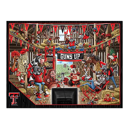 Image of YouTheFan NCAA Barnyard Fans 500pc Puzzle