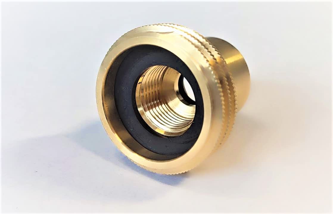 Propan Butan Gasschlauch Tankadapter Acme (Europe) 100cm (1m) | Ø9mm | 21.8" - ACME Fülladapter | Propangasschlauch | LPG Autogas | Euronozzle | Gas Hose für Autogasfahrzeuge, Camping