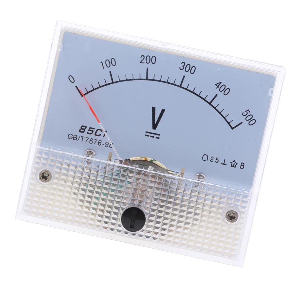 See full amazon price history chart for CALANDIS 85C1 DC Rectangle Ammeter Amp Current Tester Analog Panel Voltmeter 0-500 V CALANDIS 85C1 DC Rectangle Ammeter Amp Current Tester Analog Panel Voltmeter 0-500 V (B0B1MQ9G67) Amazon Price History, Amazon Price Tracker