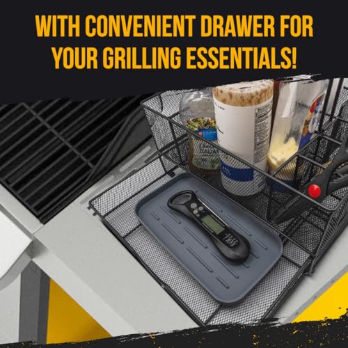 Castra Outfitters COGC1 Grill Caddy For Outdoor Grill - Picnic Caddy For Outdoor Kitchen Accessories thumb #5