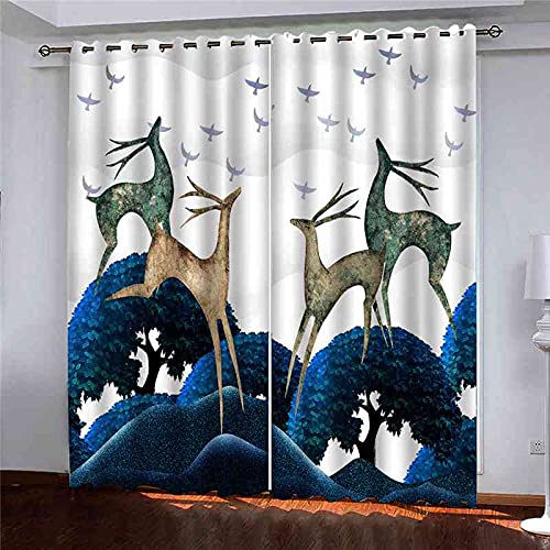 Rideaux occultants thermiques et anti-bruit pour salon et chambre