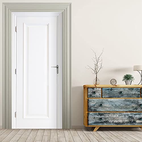 Vinilo decorativo 3D puerta blanca de vinilo 78.7x30.3 pulg miniatura 1