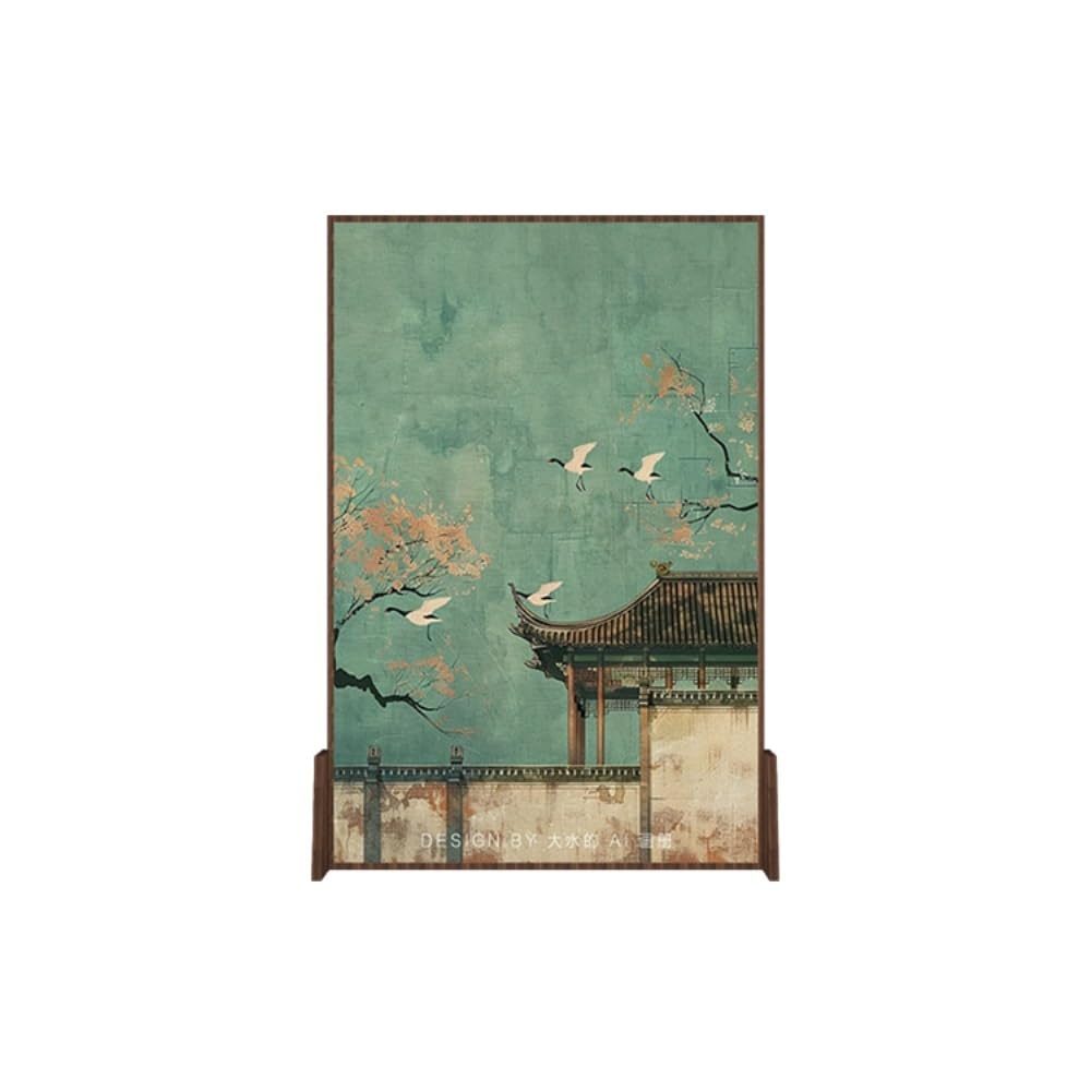 Privacy Screen Porch Screen Partition Home Solid Wood Living Room Decoration Background Wall Bedroom Mobile Room Divider