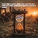 Golden Flow Sand 16 Year Sobriety Coin - Lunar Guardian Recovery AA Coins - Mountain Addiction Sober AA Chips and Medallions - Celebrate Living Clean Alcoholics Anonymous Token Gifts for Men Women
