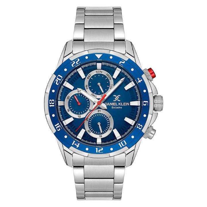 Daniel Klein Blue Dial Exclusive Men Analogue Watch - DK.1.13642-2 (B0CXPVQP5N) Amazon Price History, Amazon Price Tracker