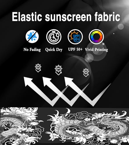 Mens Rash Guard Long Sleeve UPF 50+ Quick Dry Sun Shirt UV Protection SPF Water Shirt Fishing Swimming HH240244