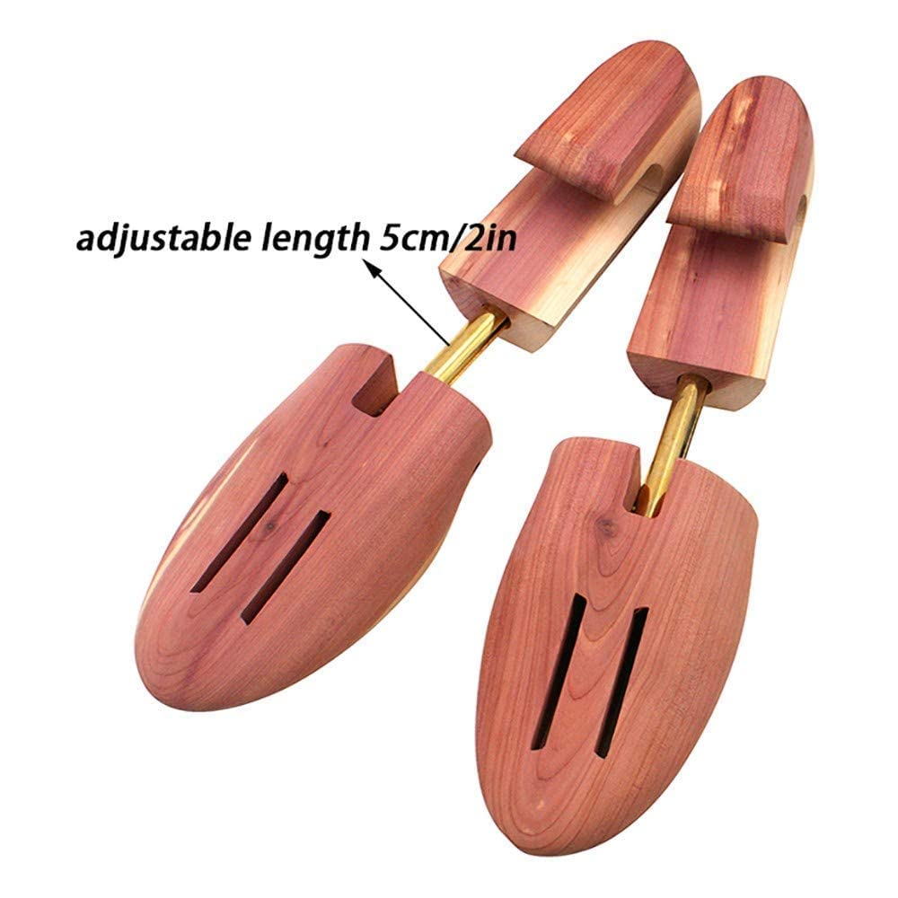 Expansor de botas de deporte ajustable de madera maciza para mujer, desodorante antiarrugas (A 37)