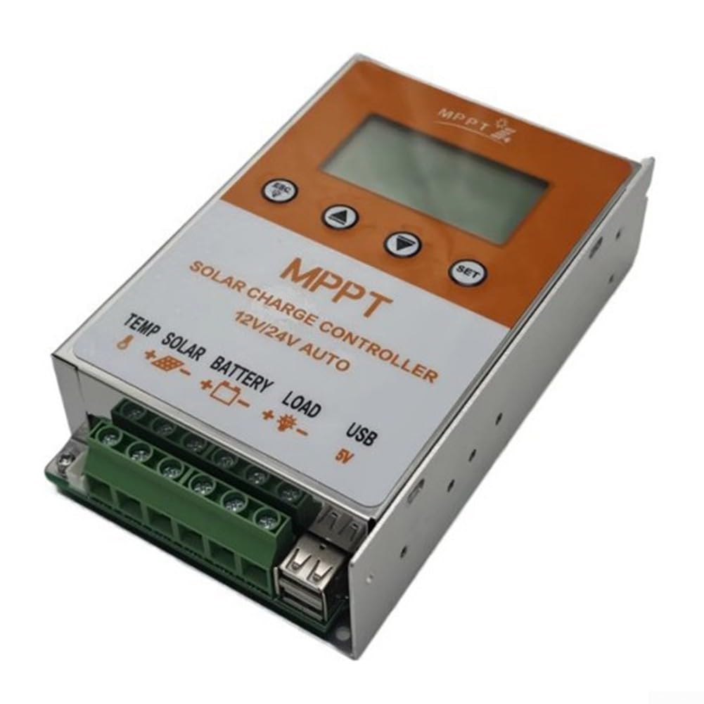 MPPT Régulateur solaire 20 A 12 V/24 V Écran LCD pour voiture (10 A)