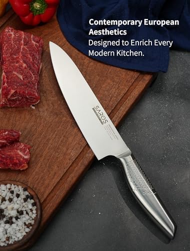 8 Inch Japanese Kitchen Knife – Professional Gyuto Chef Knife (Gift Box) - 4