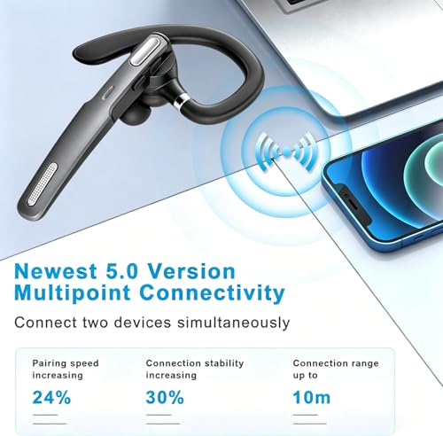 Auricular Bluetooth inalámbrico SneKa in-ear gris miniatura 5