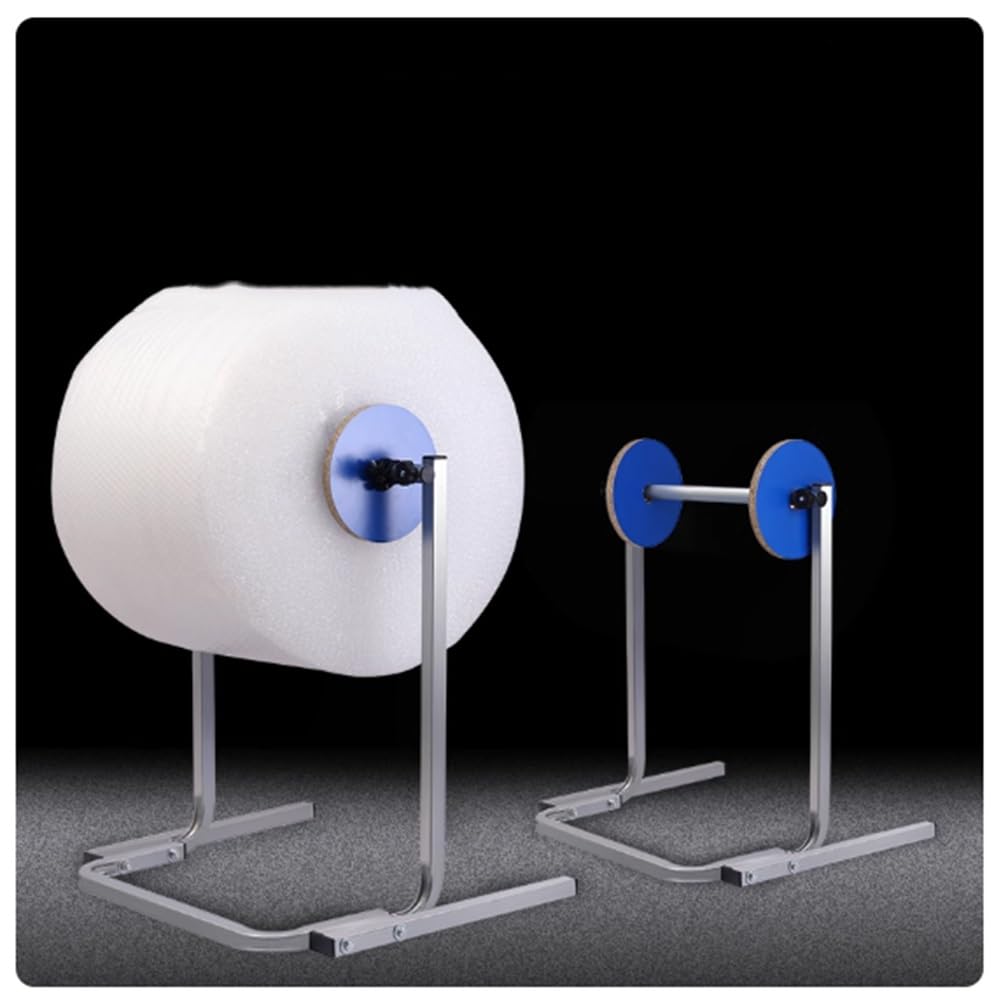 Dispenser per rotolo di pluriball, supporto manuale per cuscino a bolle da tavolo per imballaggio e spedizione