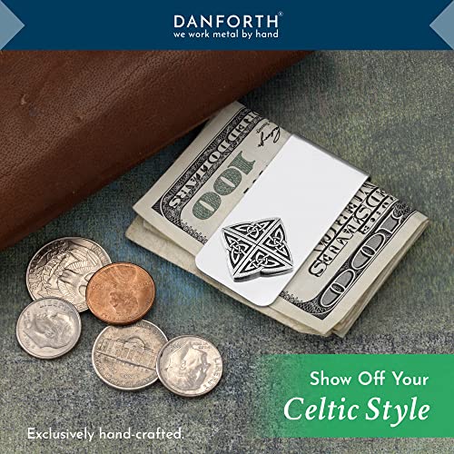 DANFORTH – Celtic Knot Money Clip – Handcrafted Pewter Celtic Money Clip For Men – 2”, Made In USA3