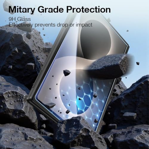 Image of Premium Tempered Glass Screen Protector Guard For Samsung Galaxy Z Fold 8 (7.6 Inch, Pack of 1) | Edge to Edge Coverage With Easy to installation kit