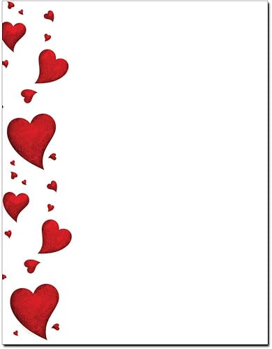 Miniatura 2 de Bright Hearts Letterhead Laser & Inkjet papel para impresora de inyección de tinta, Rojo, verde, amarillo, azul.