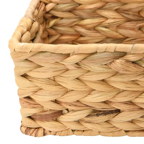Household Essentials ML-6691 Water Hyacinth Rectangular Storage Basket thumb #8
