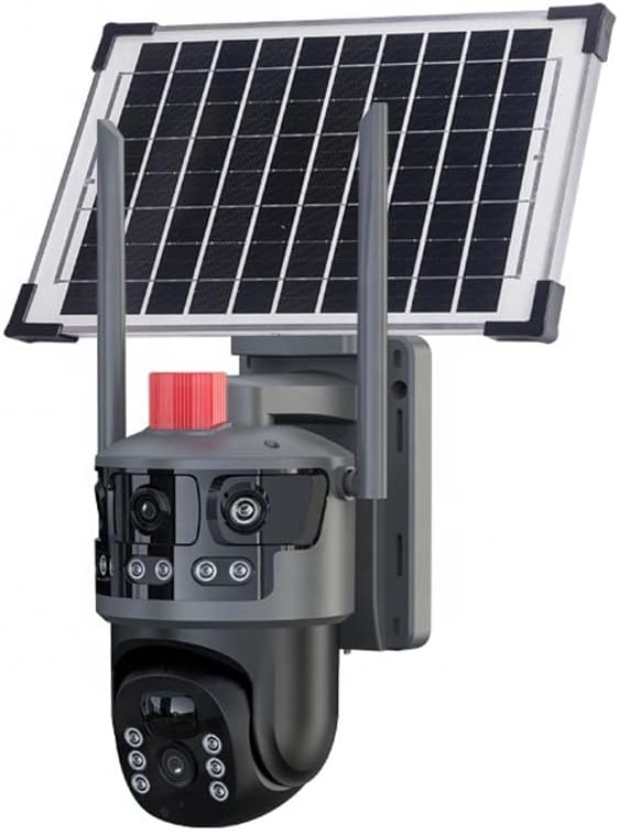 4G Solar Security Camera, 8MP AI CCTV, Full Colour Night Vision, WiFi Wireless Outdoor Camera with SIM Support