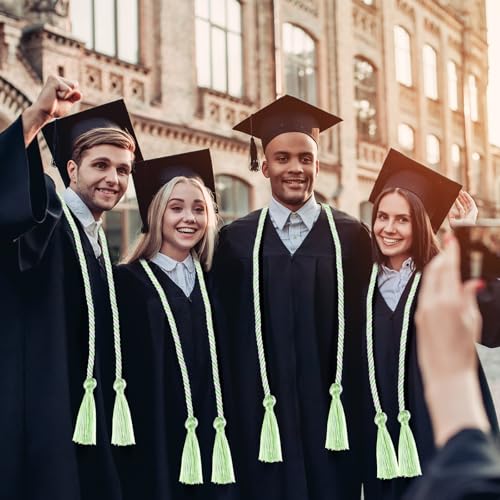 Cordón de honor escolar WILLBOND verde para estudiantes: complementos de graduación con borla 7