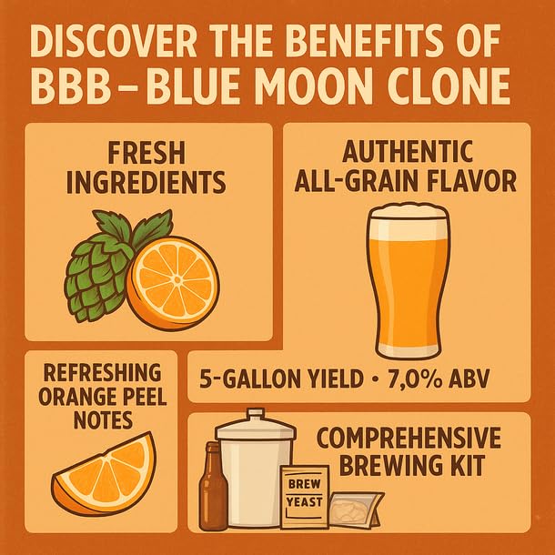 Brown Box Beer BBB - Blue Moon Clone - All Grain