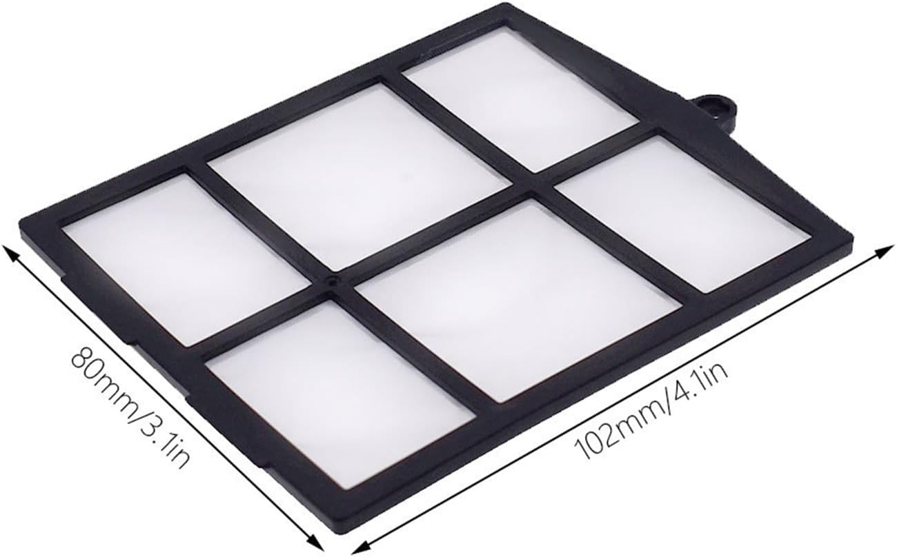 10-Pack Replacement Kits Compatible with Shark AV2501AE AV2502AE Robot Vacuum, 4 Orange Filters, 2 Black Filters, 4 White Foam Felt Filters Accessory, 8 Side Brushes