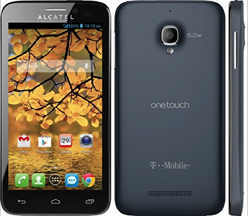 Alcatel One Touch Fierce 4G Android Smartphone Unlocked - Use With Any SIM - Slate