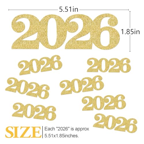 Image of Qttier 12pcs Crown Confetti, 4.7 inches Gold Glitter