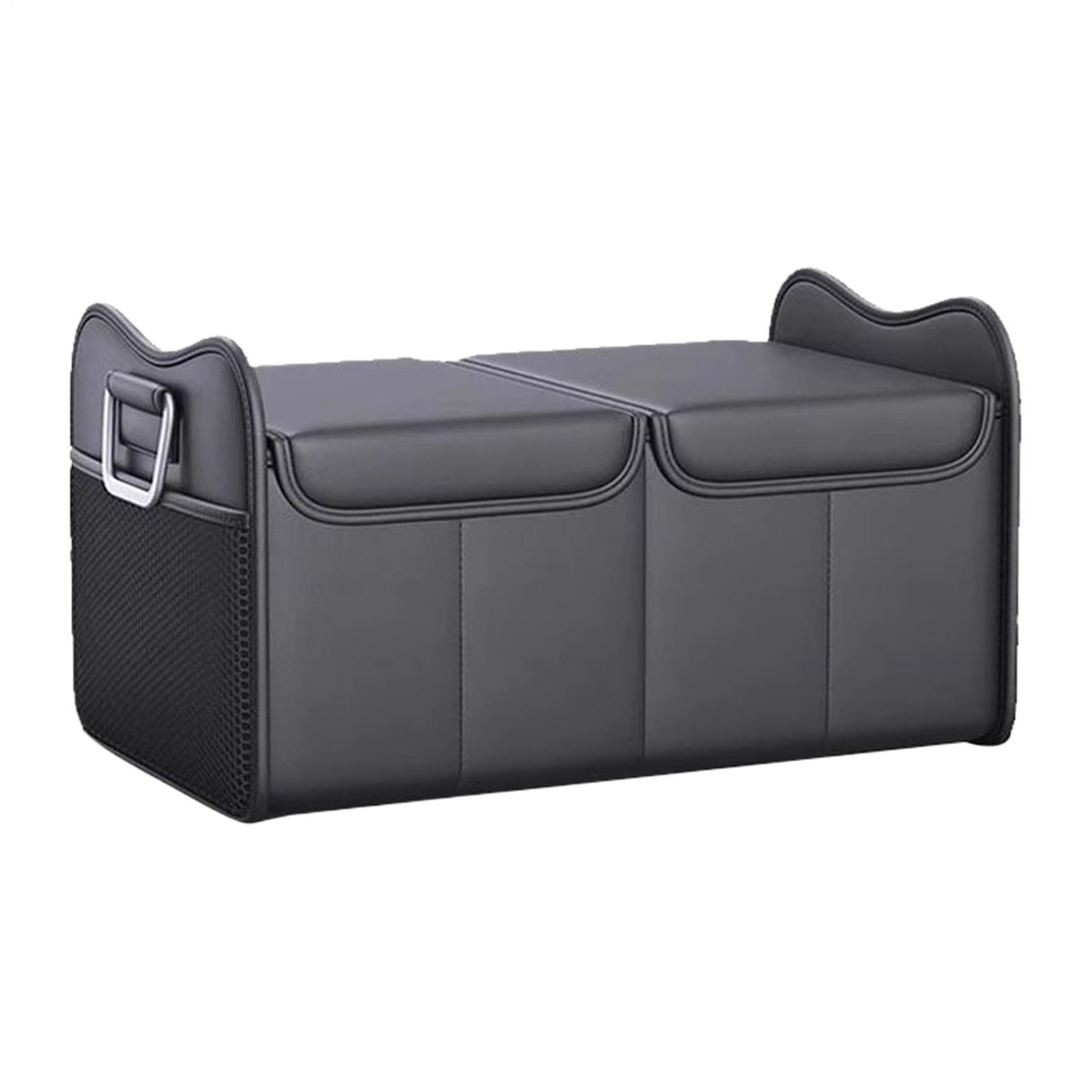 Organizador de tronco,Organizador de maletero de coche con | de almacenamiento plegable grande para viajes SUV Auto Sedan Roadtrip Organización