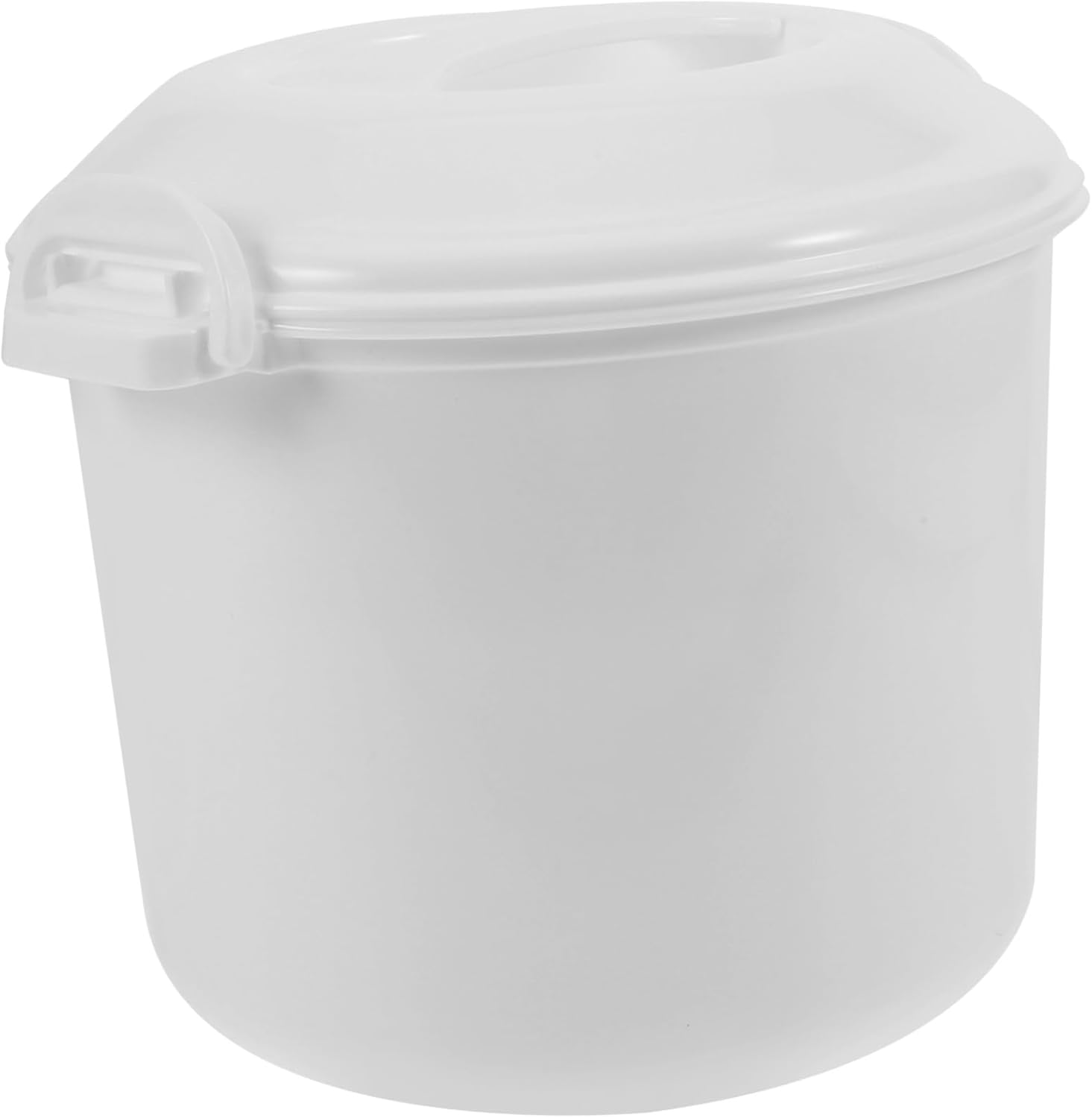 iplusmile Microwave Rice Cooker with Lid and Steaming Tray Food Grade Plastic Microwave Cookware for Rice and Hot Dishes Large Capacity for Family Meals