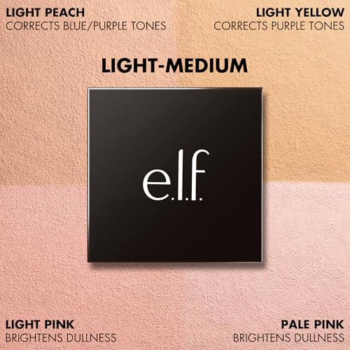 Image of e.l.f. Set it Bright Powder Quad, Light-Medium