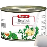 Menzi Eierstich aus 100% Bodenhaltung (400g Dose) + usy Block