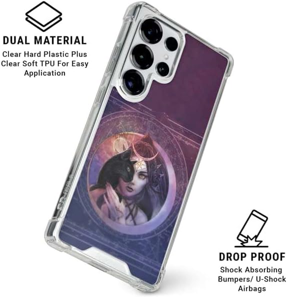 Skinit Clear Phone Case Compatible with Galaxy S25 Ultra - Officially Licensed Alchemy Second Sight - Imbas Forosnai Design