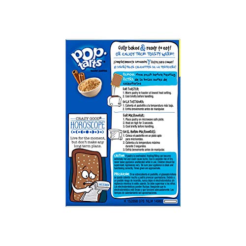 Pop-Tarts Breakfast Toaster Pastries, Frosted Brown Sugar Cinnamon Flavored, Value Pack, 28.2 oz (16 Count)(Pack of 8) - Thumbnail 7
