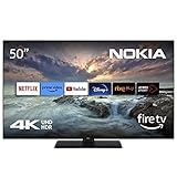Nokia Smart TV - televisor de 50 Pulgadas (126 cm) con Fire TV (4K UHD, Wi-Fi, HDR, Triple Tuner...