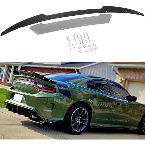Bonbo Venom V2 Rear Wickerbill Spoiler for Dodge Charger SRT Cover