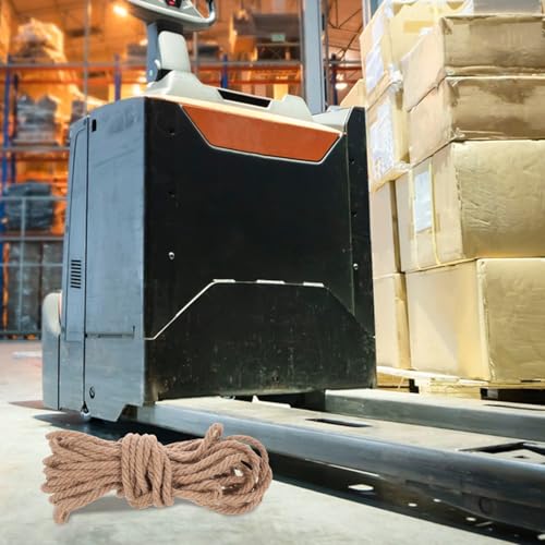 Cuerda de yute natural 20m para embalaje de carga, manualidades e interiores DIY 6