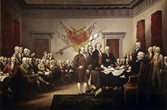 Posterazzi Signing the Declaration of Independence John Trumbull United States Capitol Washington D.C. USA Poster Print, (8 x 10)