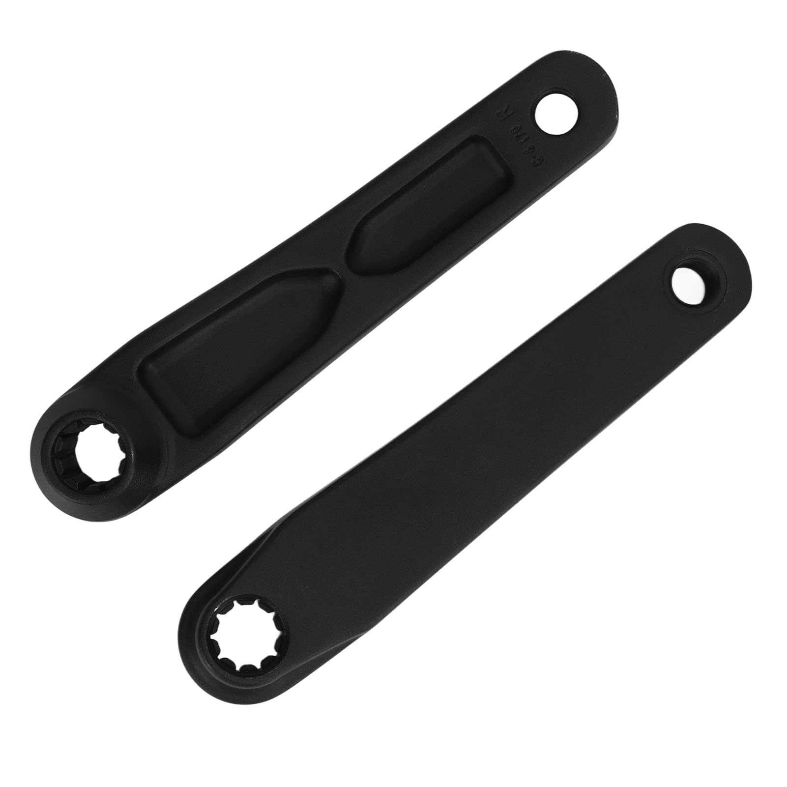 Set pedivelle Motore Centrale per Bicicletta elettrica compatibili con Motore Centrale - Pedivelle con Foro scanalato da 170 mm per Bici elettriche - Coppia Sinistra e Destra in