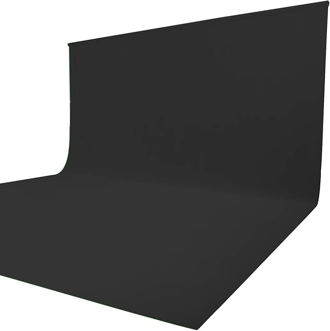 Fondo Muslin ISSUNTEX 10x12 ft Negro para Fotografía y Video miniatura 8