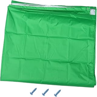 NUSITOU 1Pc Rv Toldo Lona De Plástico Sombra Ao Ar Livre Dossel Abrigo De Sol Sombra De Vela Toldo Passeios Encerado Proteção De Neve Linóleo Verde Jardim Piscina Sombra Vela