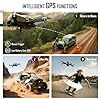 GPS Drone with 4K Camera for Adults, FPV RC Quadcopter, 90-min Flight Time, Auto Return, GPS Follow, Circle Fly, 5-inch LCD Tablet Screen, Brushless Motor, Lightweight Foldable Drone for Beginners