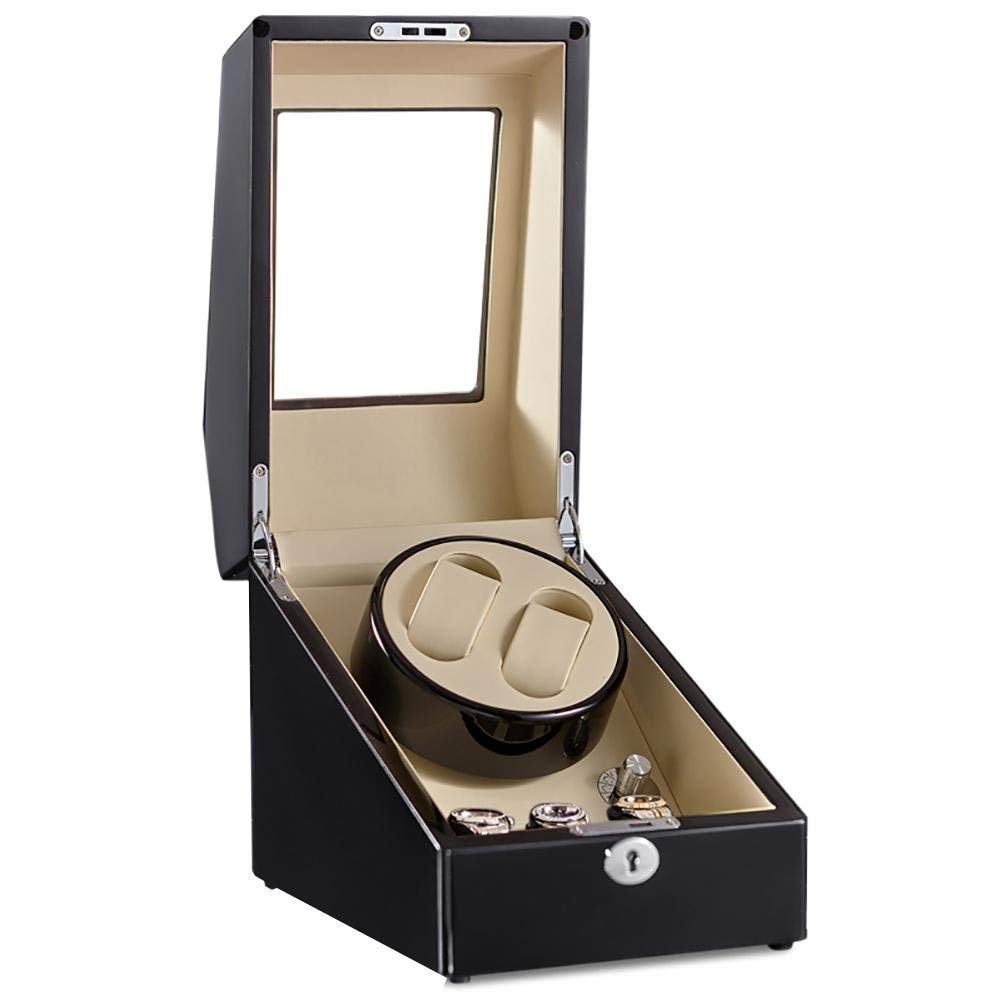 Estuche rotor para relojes automáticos de lujo con diseño de exhibición y motor sutil 7