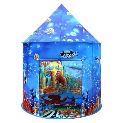 Ocean World Adventure Kids Play Tent Cover