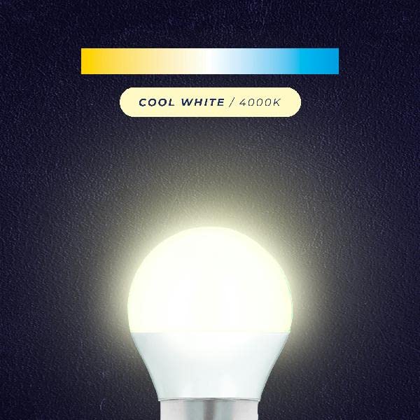 Maxim LED Round Bayonet Cap (Cool White) - 5.5watt (40watt) - 470 Lumen (Pack 10) - 40MLRBCCW5X, 45MM - Image 4